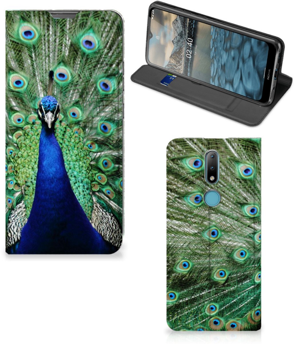 Nokia 2.4 Hoesje maken Pauw