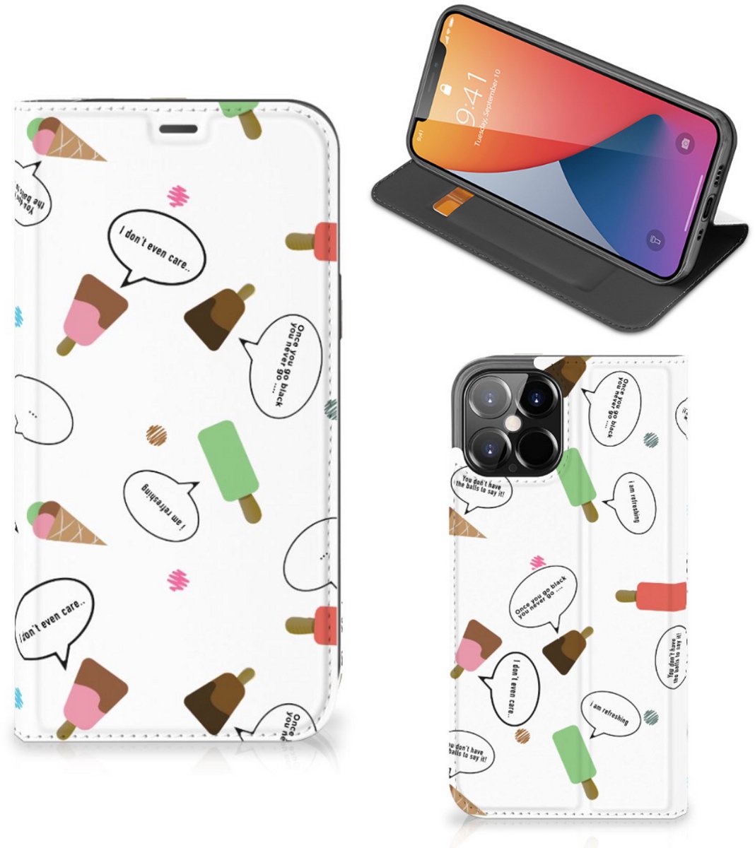 iPhone 12 Pro Max Flip Style Cover IJsjes