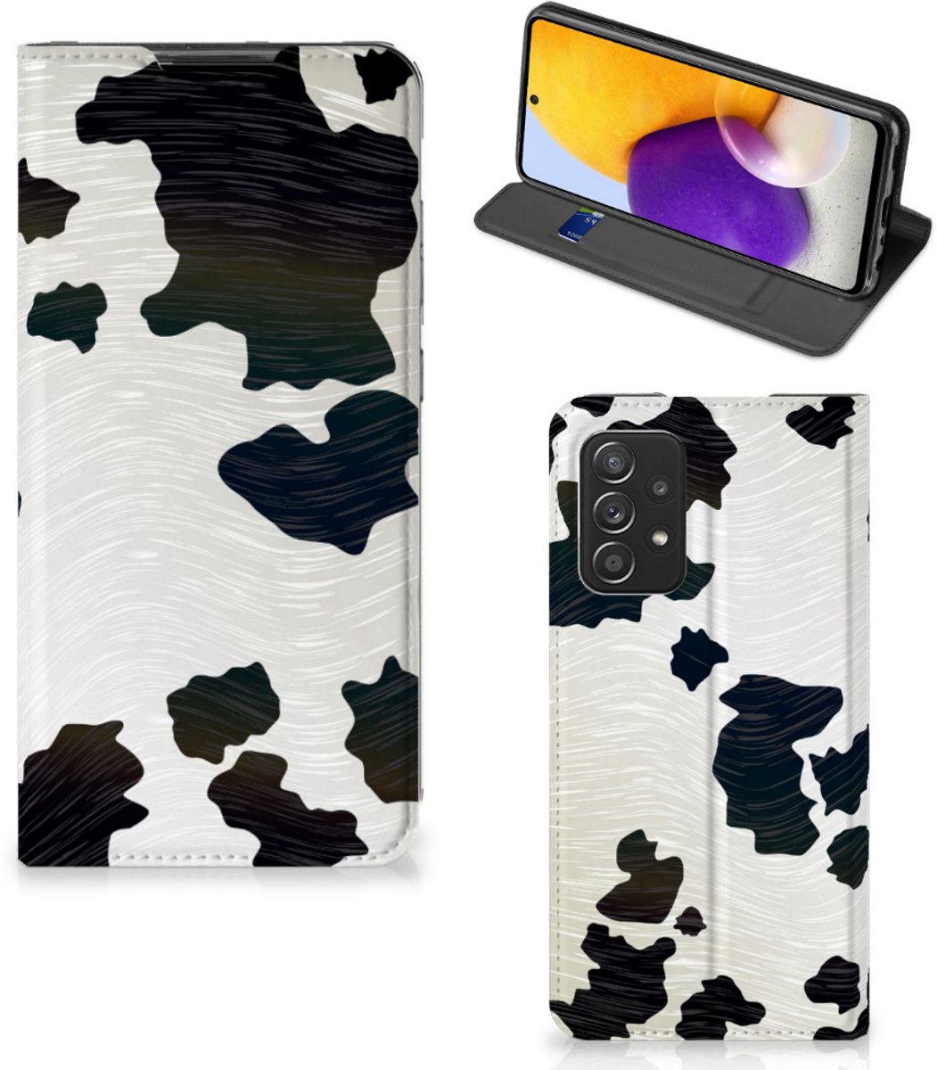 Samsung Galaxy A72 (5G/4G) Hoesje maken Koeienvlekken