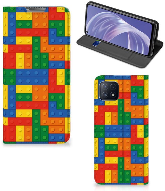 Étui pour smartphone OPPO A73 5G Nice Bookcover Blocs