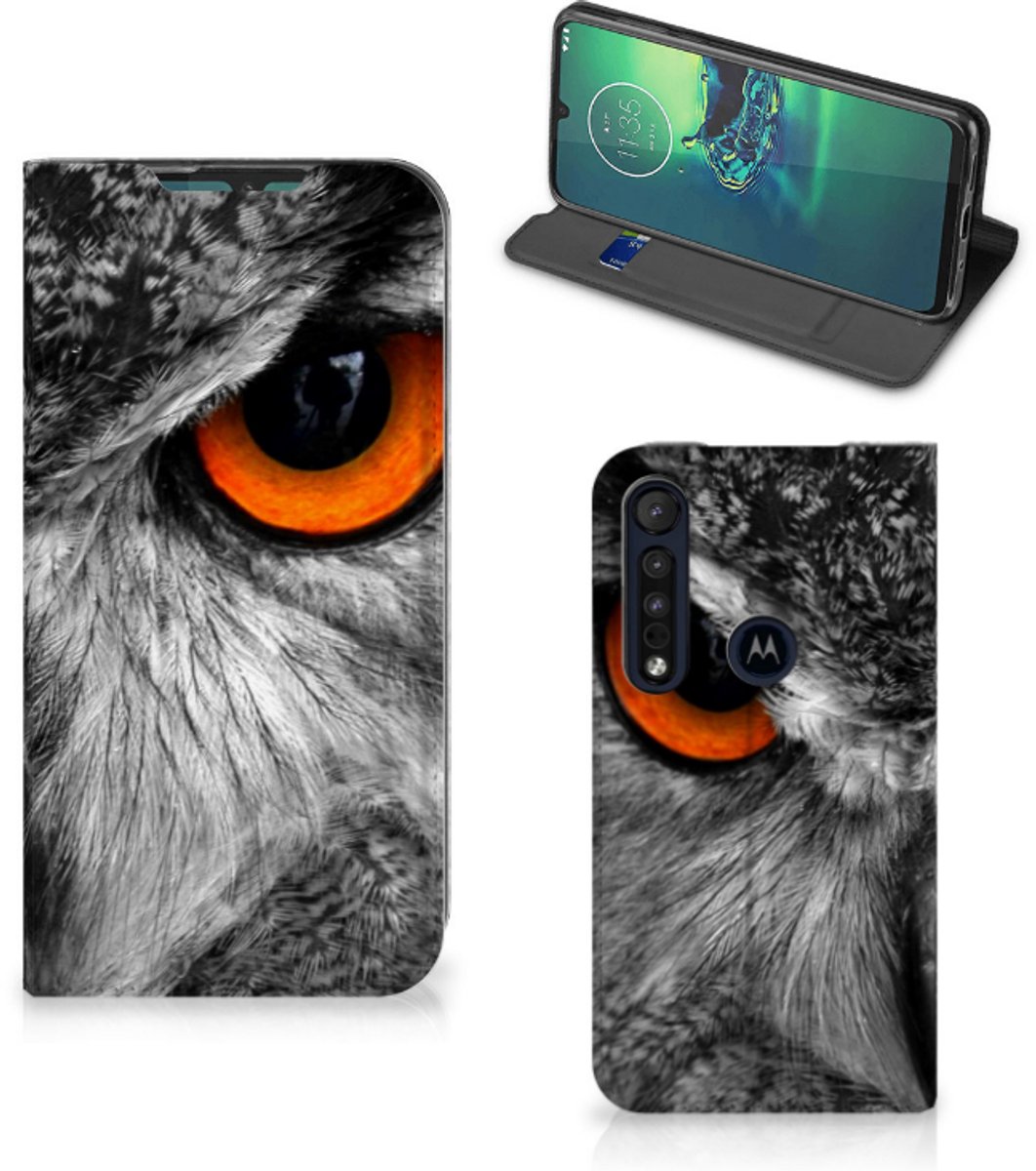 Motorola G8 Plus Hoesje maken Uil
