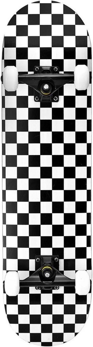 Complete Skateboard Longboard Board Straatsurfen 7-laags Esdoorn Hout 79 x 20 cm geblokt