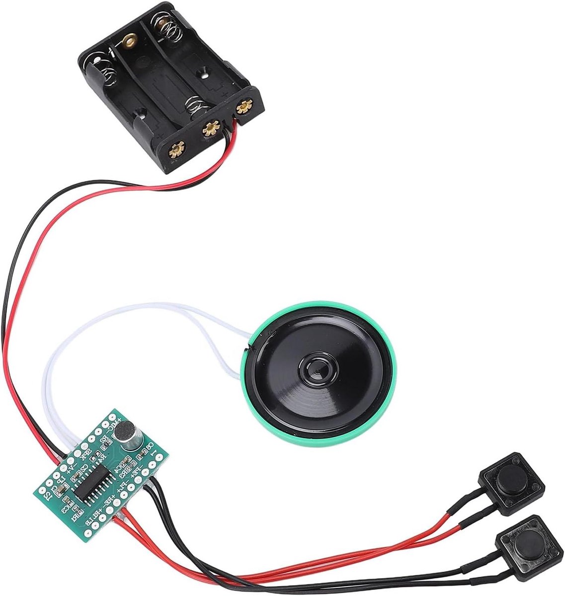 Opneembare Spraakmodule - Geluidschip Kaart - Persoonlijke Berichten - 60 Seconden Opname - 3x AAA Batterij - Niet Gespecificeerd