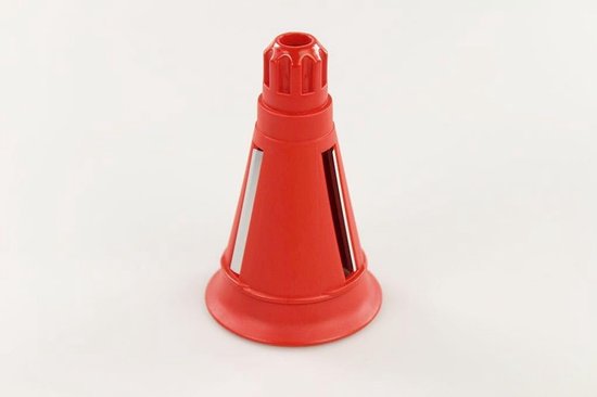 IJsscratcher Inzetstuk - Crushed IJs Maker - Drankjes Bereiden - Beschermhoes Inclusief - Diameter 8.5 cm - Rood — afbeelding 4