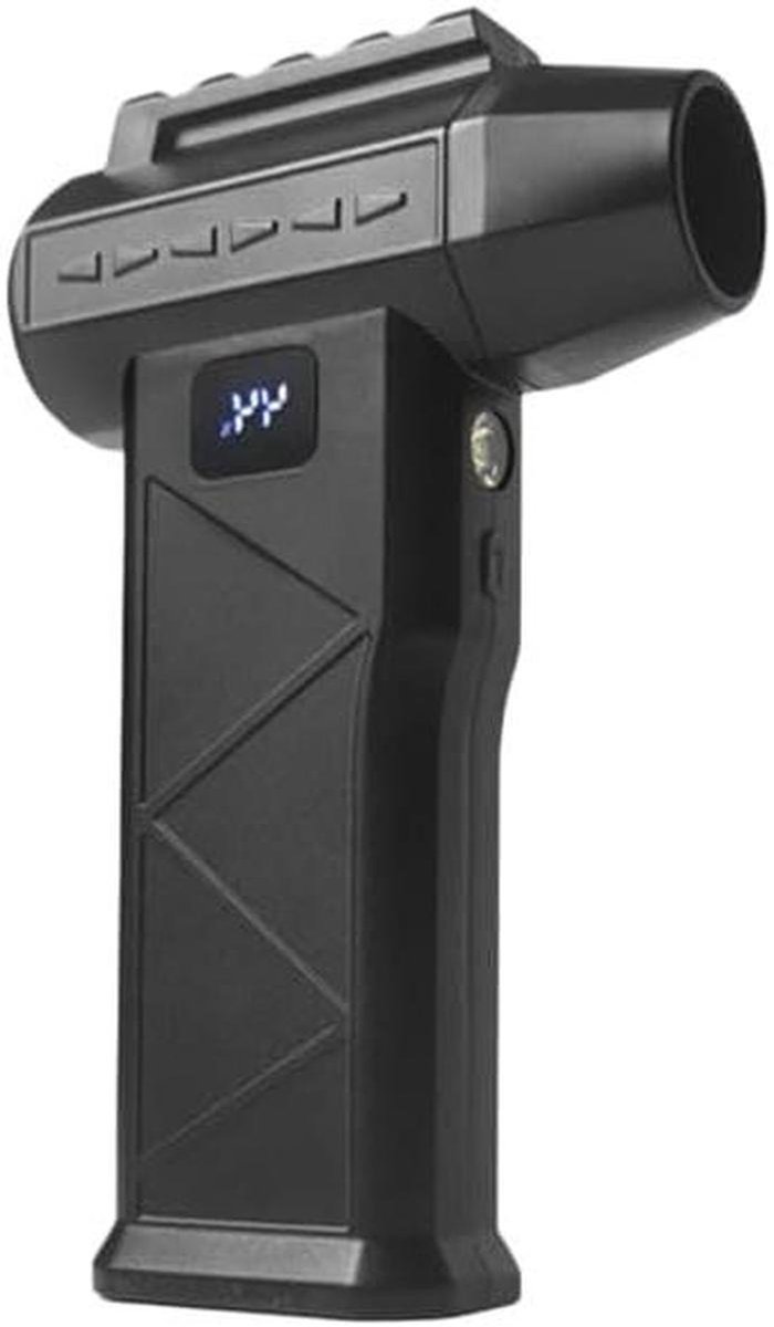 Elektrische Stofblazer - Accu Bladblazer - Apparaten Reinigen - 110.000 Tpm Kracht - 6000 Mah Batterij - Zwart
