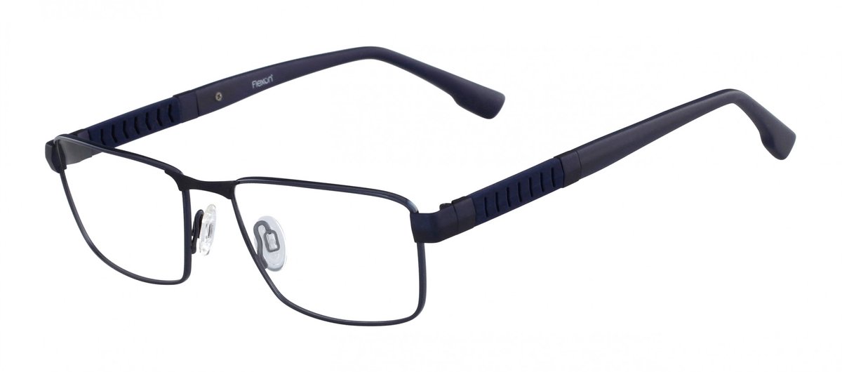 Flexon FLEXON E1111 (412) navy 56/17/145 MAN Brilmonturen