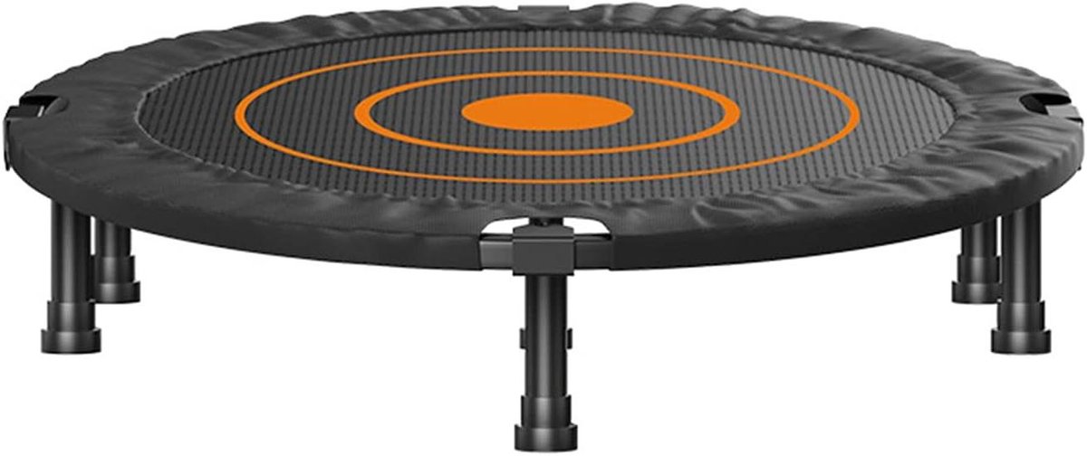 Vervangend Trampolinekussen - Fitness Rebounder - Indoor Training - Antislip Rubberen Pads - 101 cm - Zwart