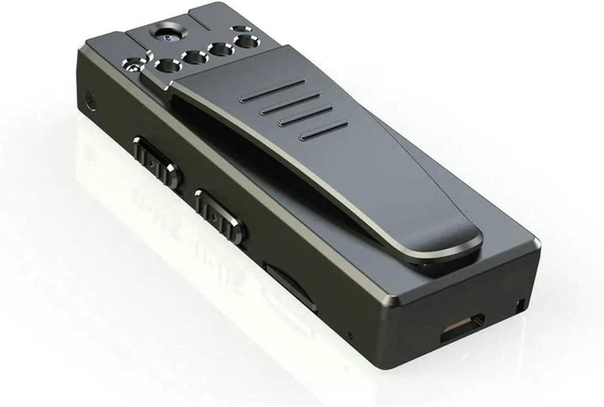 Mini Camera - Draagbare Recorder - Beveiliging Thuis - Ingebouwde Nachtvisie - 10 Gram - Zwart
