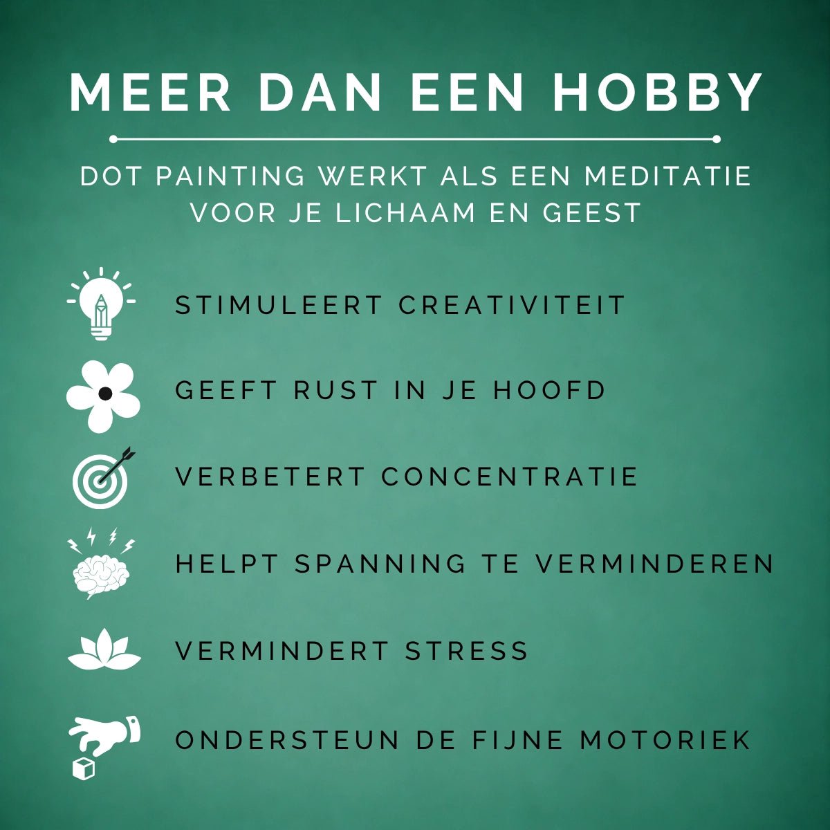Prachtige Vlinders | Dot painting | 30x40cm | Dot painting | Oh My Dotz | Dots stippen | Diamond painting & Schilderen op nummer alternatief | Happy hobby — afbeelding 8