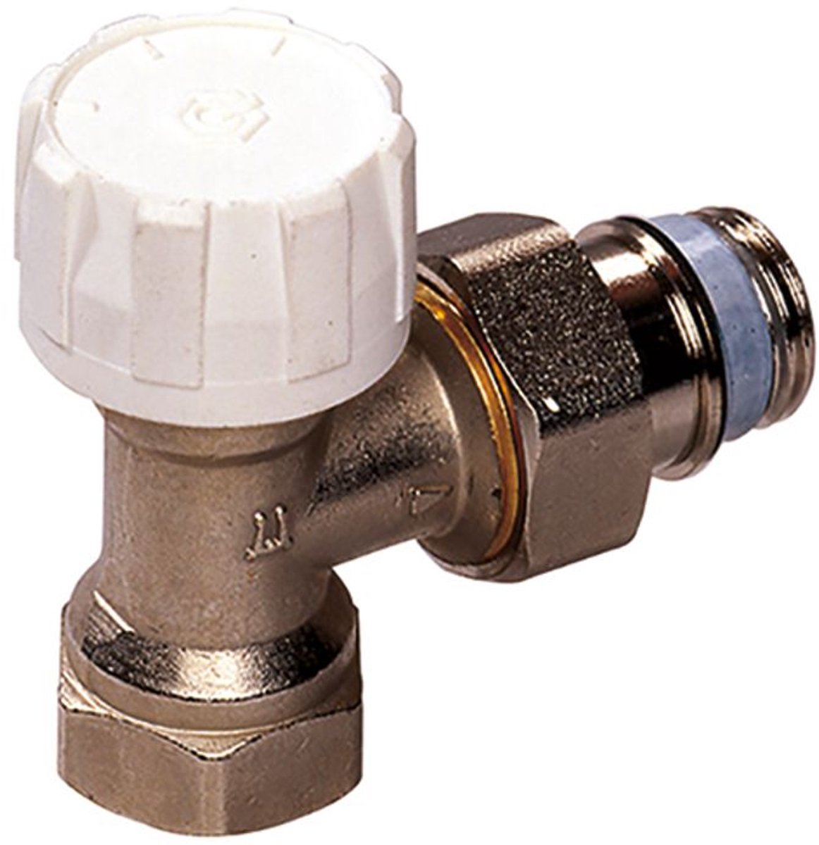 Flamco Thermostaatkraan haaks DN20 met voorinst., Rp3/4 x G3/4a, M30x1,5, F34005