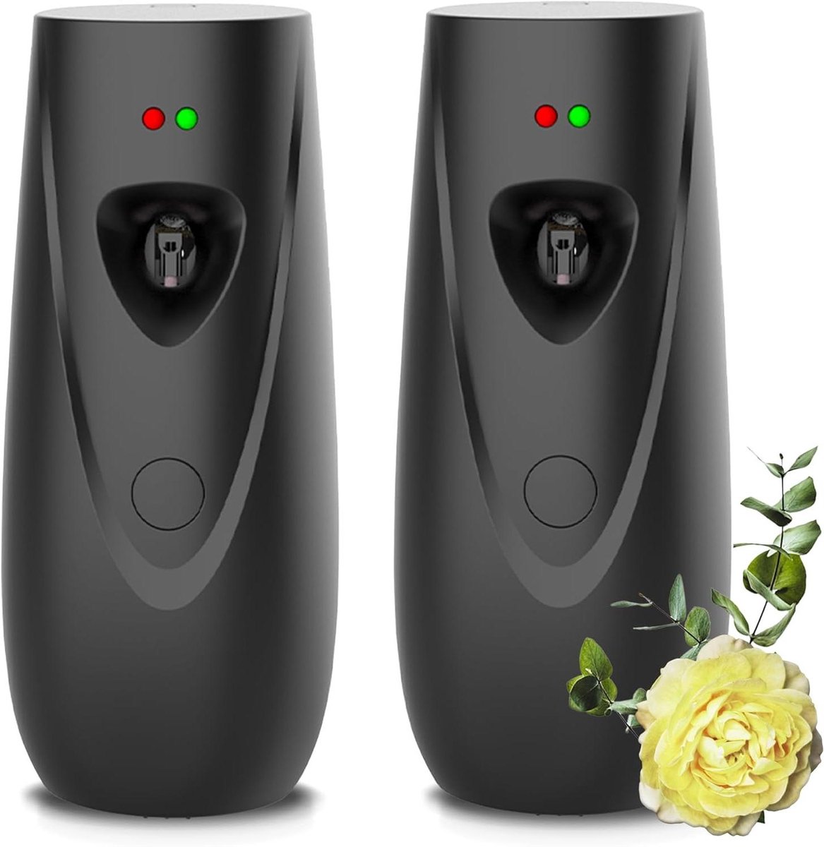 Automatische Luchtverfrisser - Geur Dispenser - Ruiken Fris - Instelbare Interval - 2 Stuks - Wit