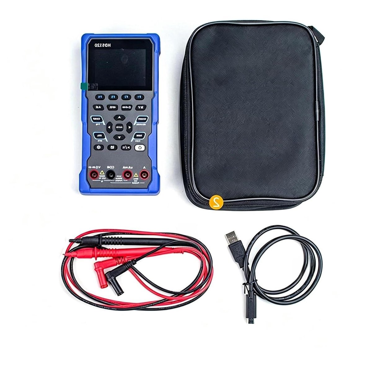 Zunate Digitale Auto-oscilloscoop-multimeter Efficiënt Energiebeheer voor Autoreparatie -leren (HDS120)