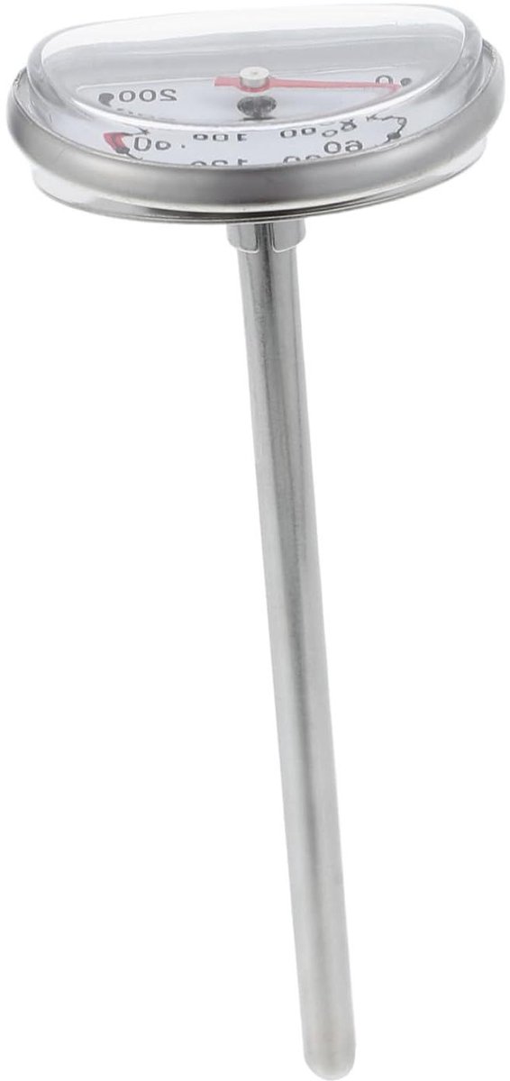 Diepvries Thermometer - Temperatuurmeter Keuken - Nauwkeurig Meten - Hittebestendig Roestvrij Staal - 11 cm - Multi