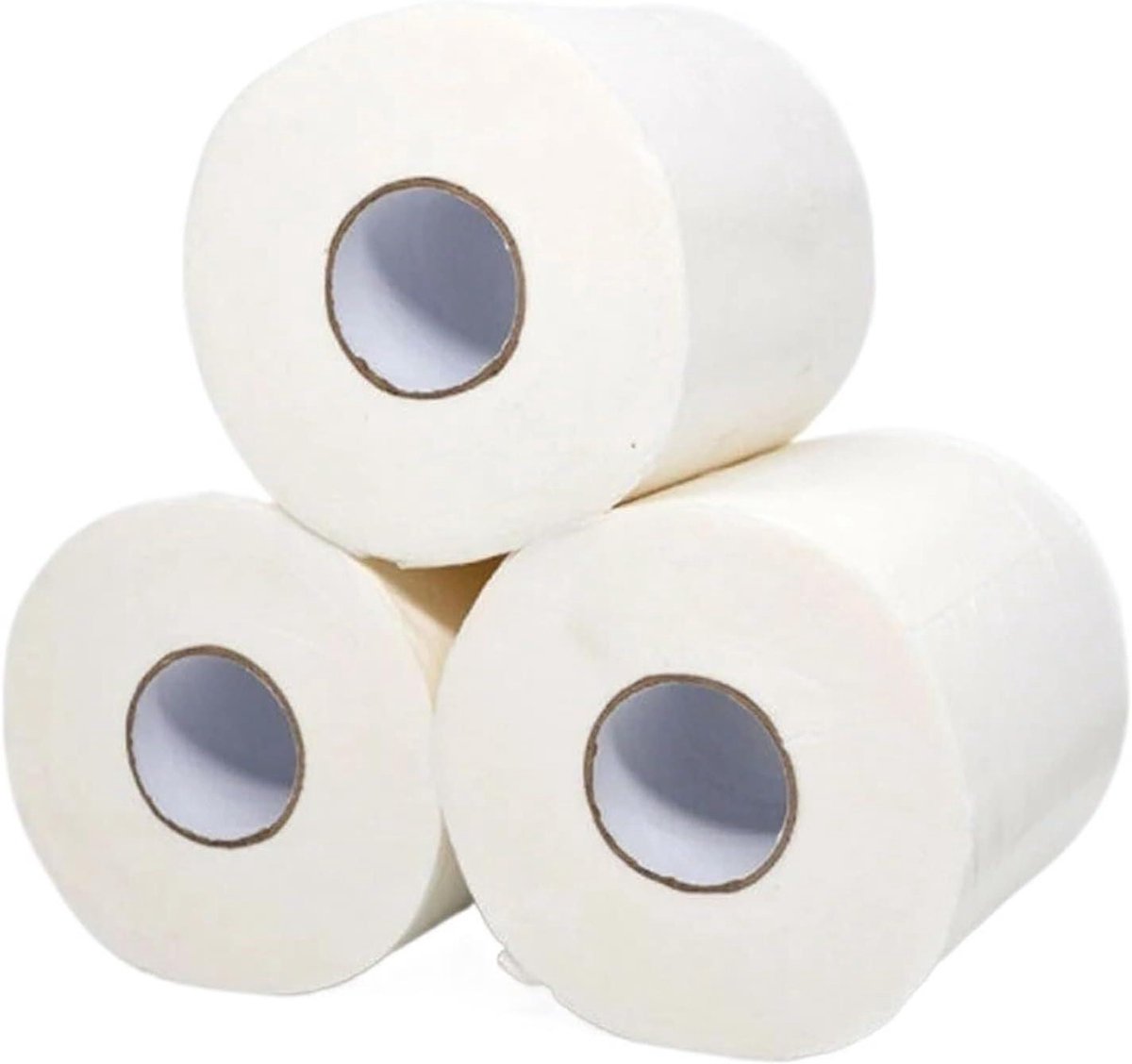 Toiletpapier Rollen - Badkamer Weefsel - Dagelijks Gebruik - Zacht 4-laags - 10 Rollen - Wit