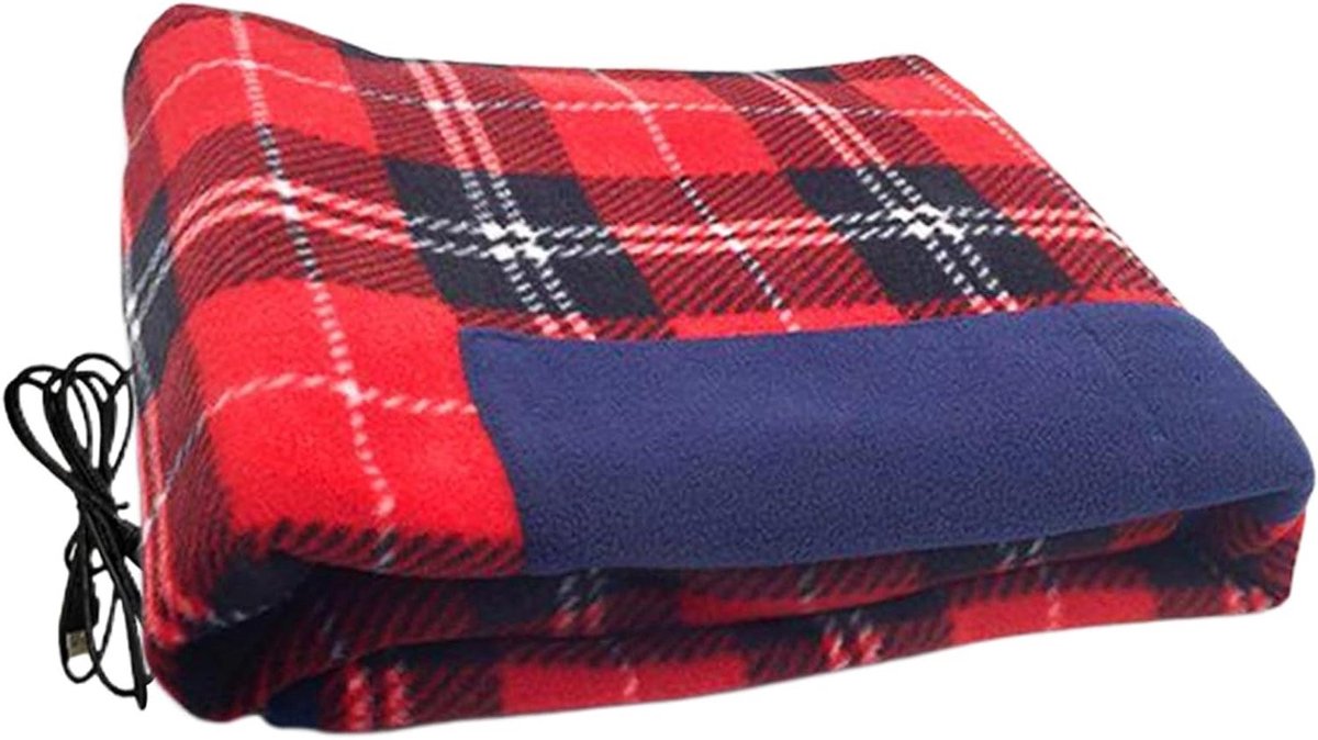 USB knie kussen verwarmingsdeken, gerichte full-body warmte, polyester, draagbare verwarmde sjaaldeken, elektrische verwarmde dekens met 3 verwarmingsinstellingen, voor koud weer