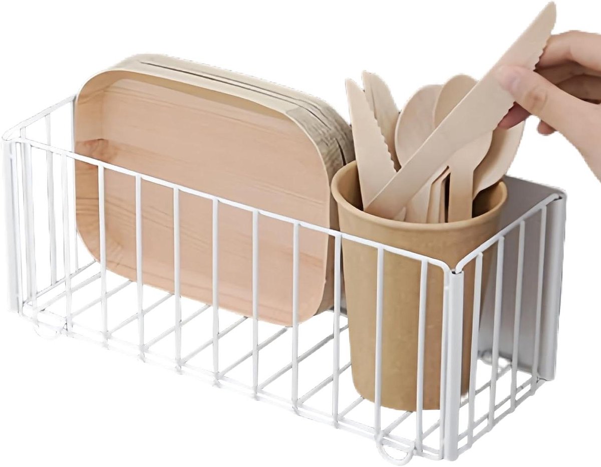 Magnetische Organizer - Wasmachine Opberger - Ruimte Besparen - Antislip Magnetische - 416 cm Lengte - Wit