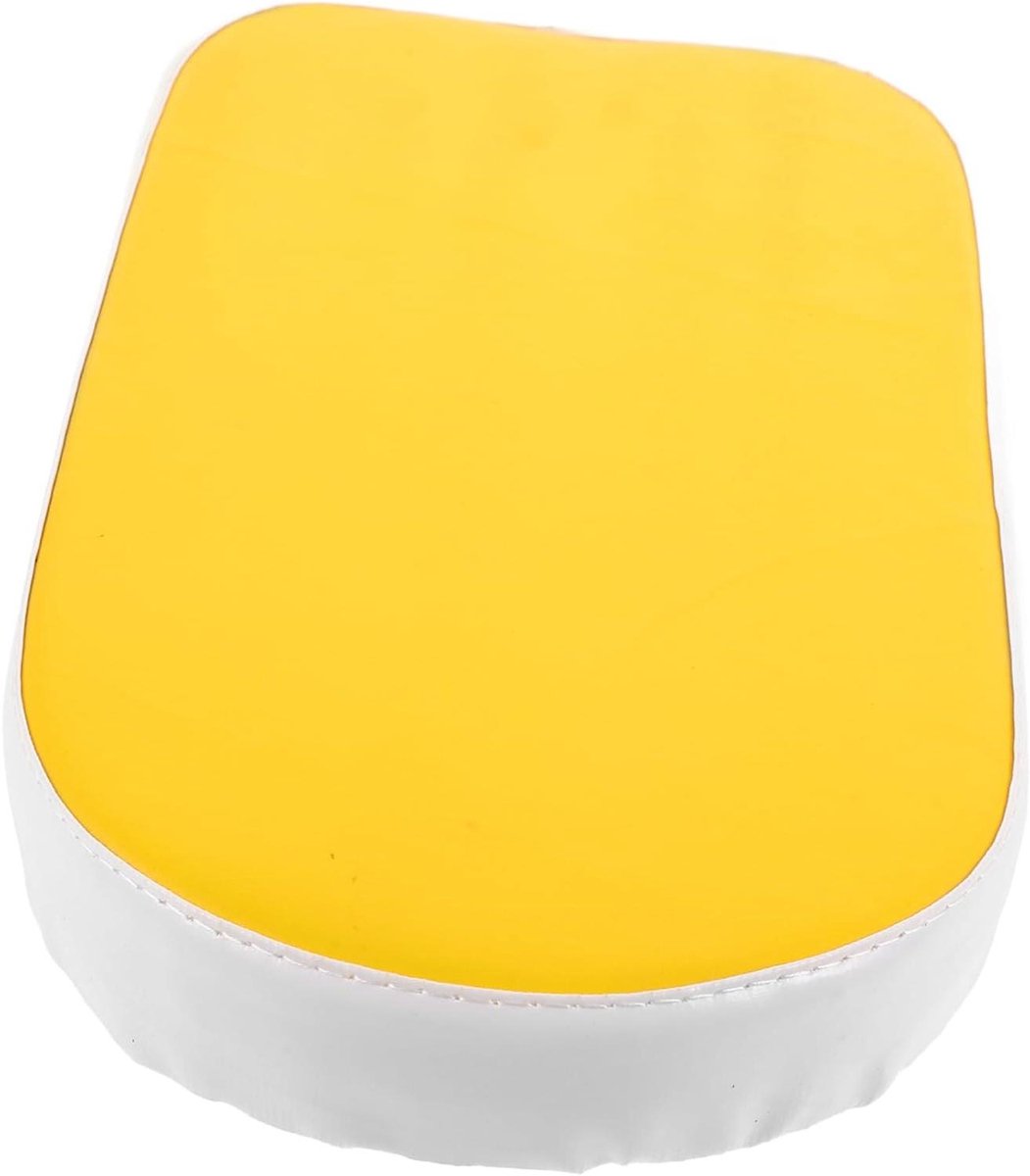 Fietszadel Kussen - Comfortabel Zitvlak - Fietsritten Maken - Ademend en Slijtvast - 30 x 15 cm - Geel