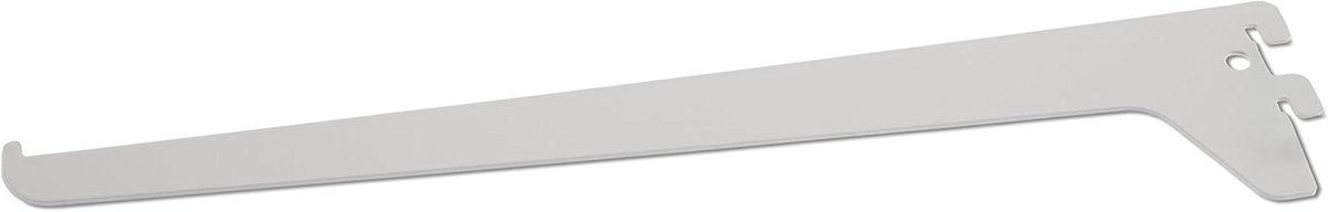 Bevestigingsbeugel - Wandbeugel Plankdrager - Opbergen Thuis - Eenvoudige Montage - 31.75 cm - Wit