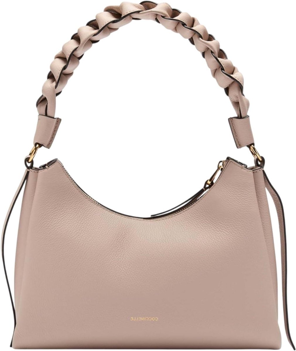 Schoudertas - Dames tas - Dagelijks gebruik - Verstelbare hengsels - 29x16x10 cm - Warm taupe