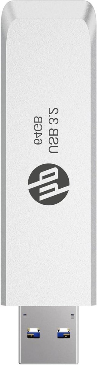 USB Flash Drive - Geheugenstick USB Stick - Bestanden Overzetten - Metalen Behuizing Schuifconnector - 64GB - Zwart