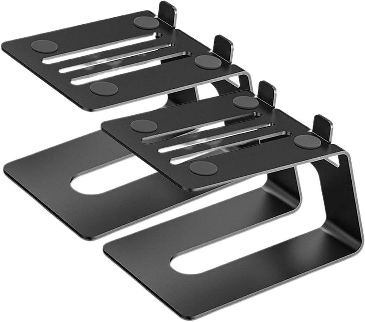 Monitor Stand - Speaker Voet - Audio Verbetering - 5 Graden Kanteling - Per Paar - Meerkleurig