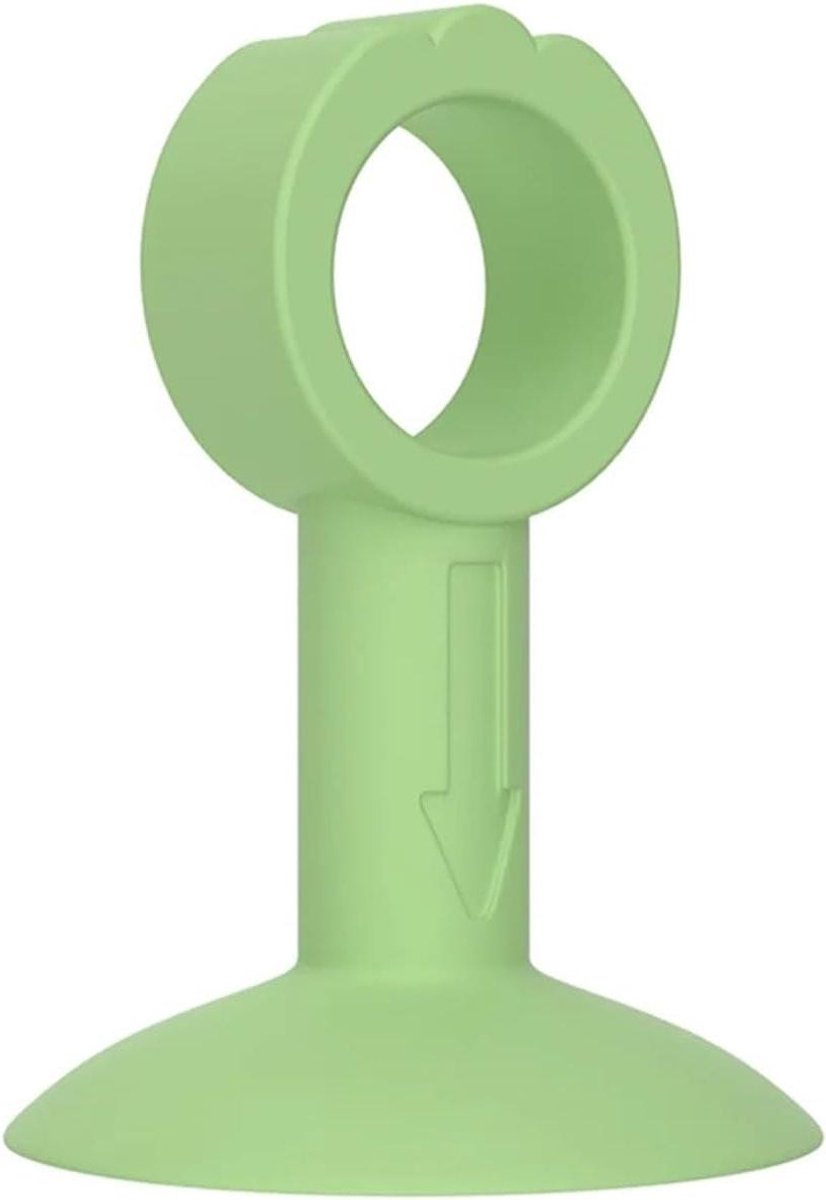 Deurstoppers - Muur Bumper - Deuren Dempen - Zuignap Type - 2 stuks - Groen