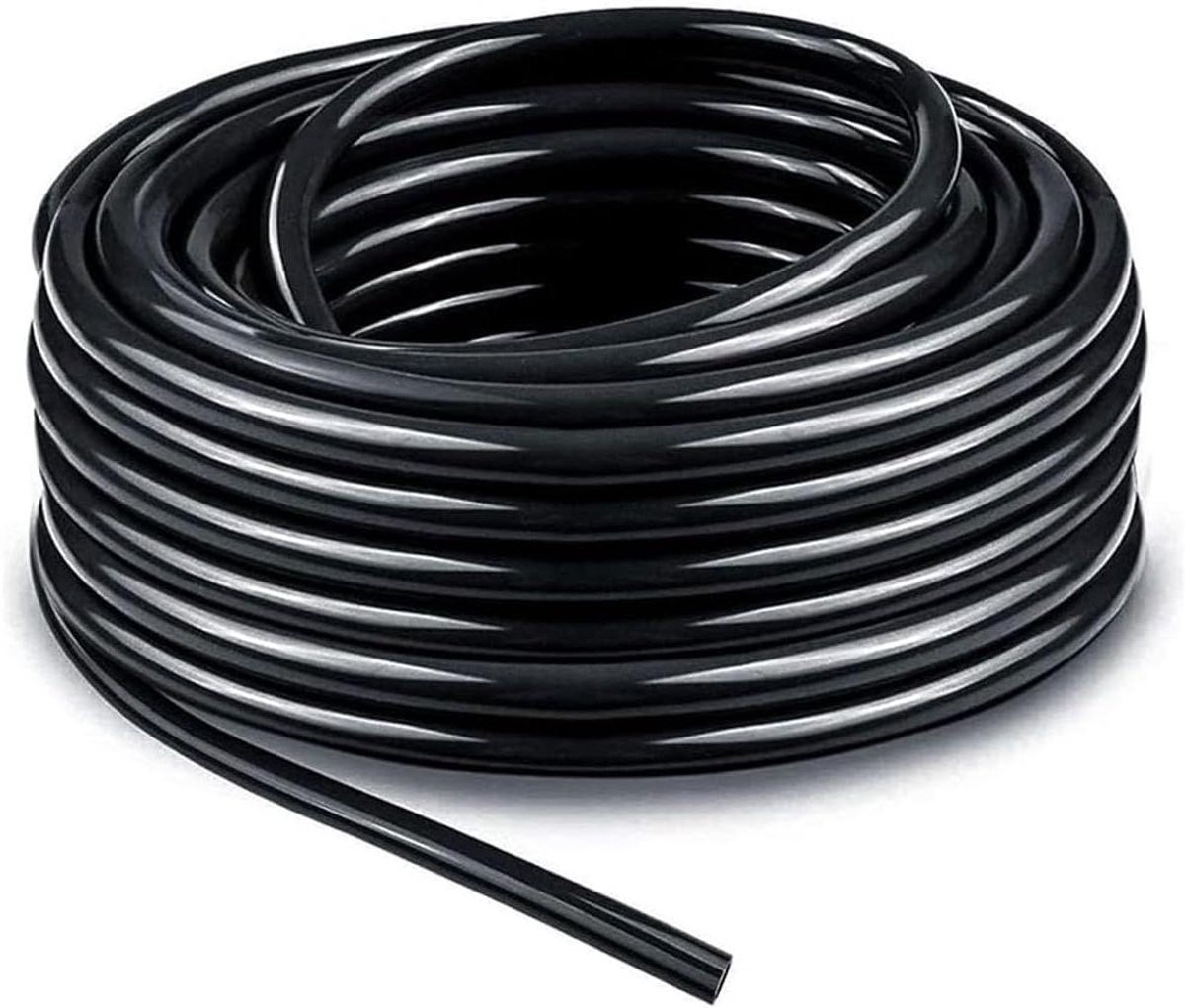 Druppelirrigatieslang - Distributieslang Tuin - Efficiënt Water Geven - UV-bestendig Polyethyleen - 50 Meter - Wit