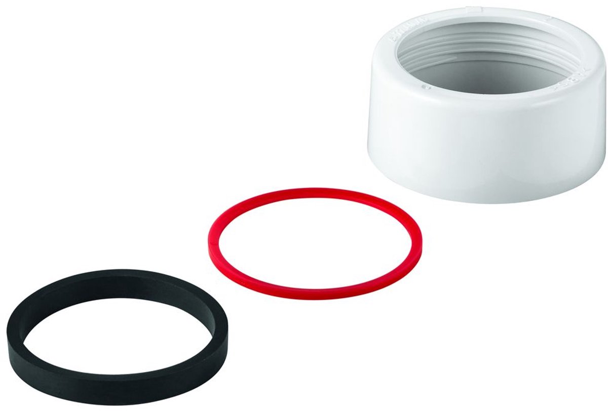 GROHE Afvoeraansluiting 43259 compleet voor Lux-spoelreservoir wit, 43259SH0