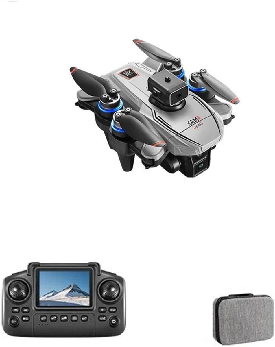 Professionele Drone - Quadrocopter Vliegtuig - Luchtfotografie Maken - Obstakelvermijding GPS - 4K UHD Camera - Wit