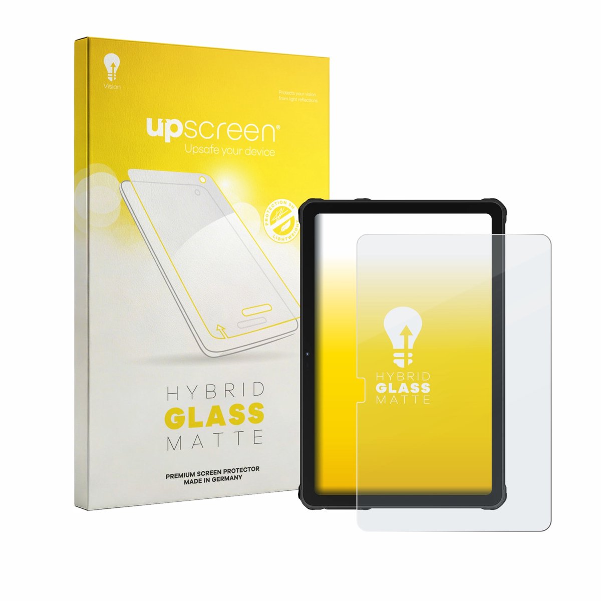upscreen - Screenprotector voor Oukitel RT10 - Folie Beschermfolie Beschermglas matte