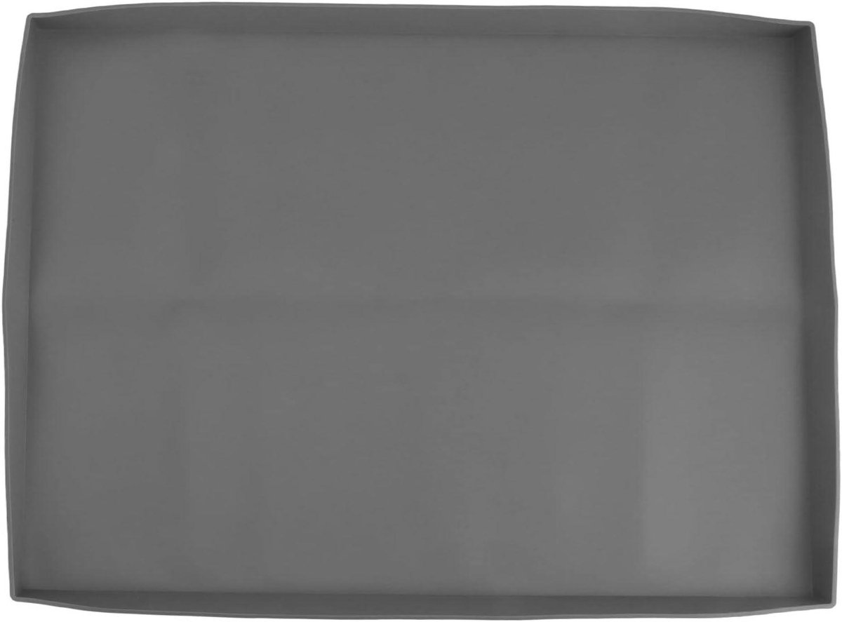 Bakplaatmat Siliconen - Grillhoes Beschermhoes - Buiten Koken - All Season Bescherming - 22 inch - Grijs