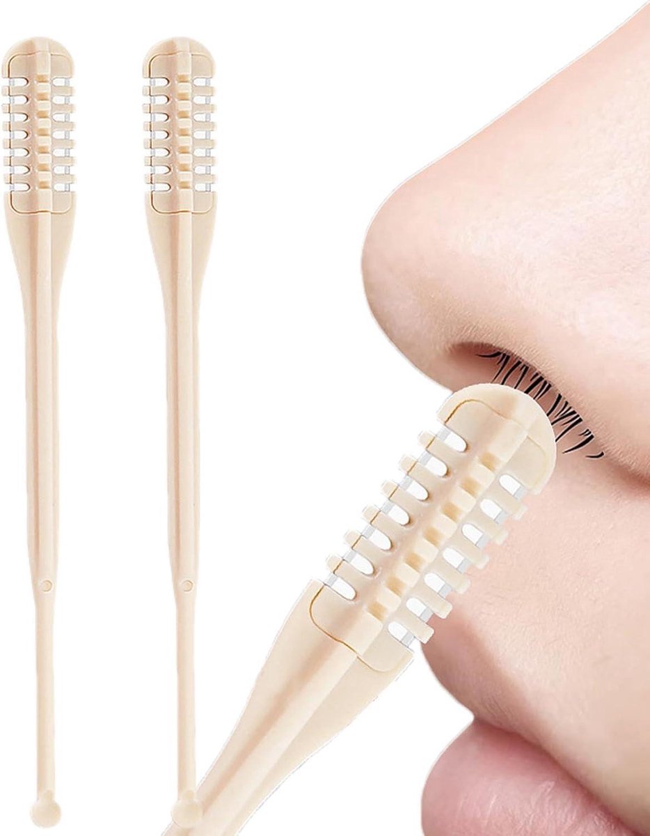 Neushaartrimmer - Neusontharing Oor trimmer - Persoonlijke verzorging - Dubbele mesjes precisie - 2 stuks - null