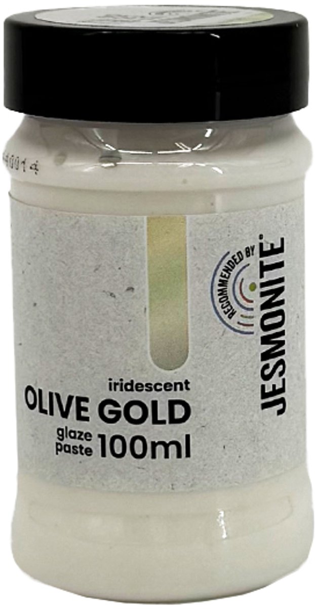 Jesmonite glaze paste 100 ml iridescent olive gold