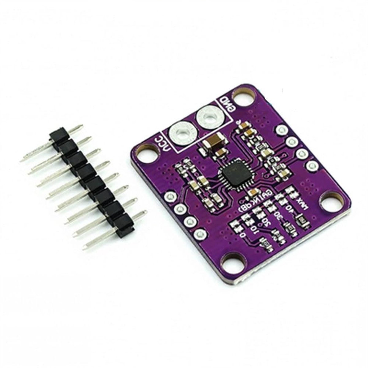 Geluidsarme Microfoon Voorversterker - Microfoon Module - Audio Opnemen - Electret Microfoon Compatibel - 1 Stuks - Groen