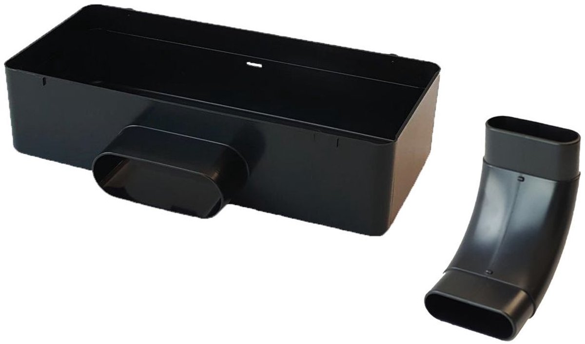 Pluggit Luchtuitlaatset voor PK150 voor wandinbouw, PL180W