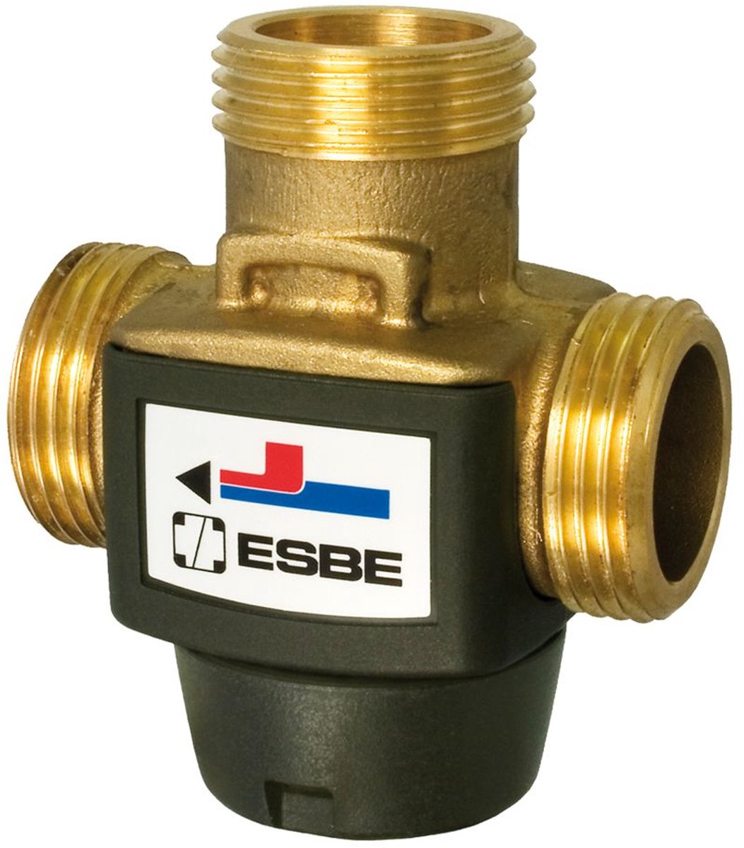 ESBE thermische laadklep VTC312, openingstemp. 60 graden, Kvs3.2, G1, 51001700