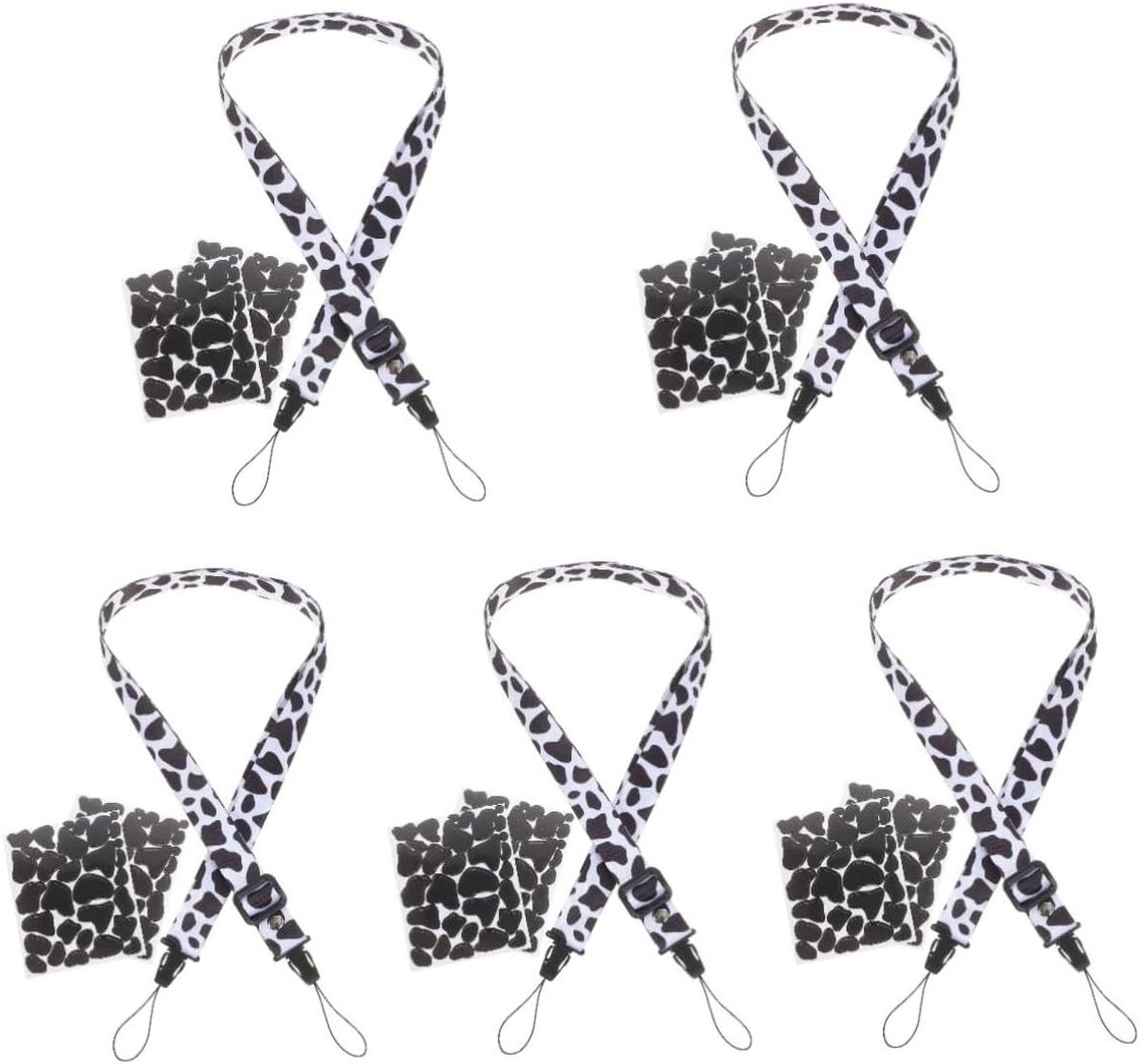 Camera Accessoires Set - Mini Camera Set - Foto Decoratie - Verstelbare Band - 63 x 2 cm - Meerdere Kleuren