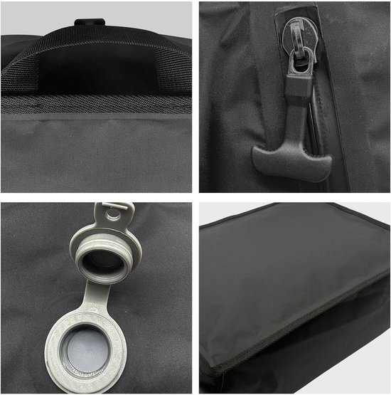 Vacuüm Opbergzakken - Compressie Zakken - Ruimte Besparen - Drievoudige Compressie - 51x29 cm - Met Venster — afbeelding 4