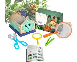 Ontdekkingsset Kinderen - Natuur Verkenning - Buiten Spelen - Inclusief Vergrootglas - 21 