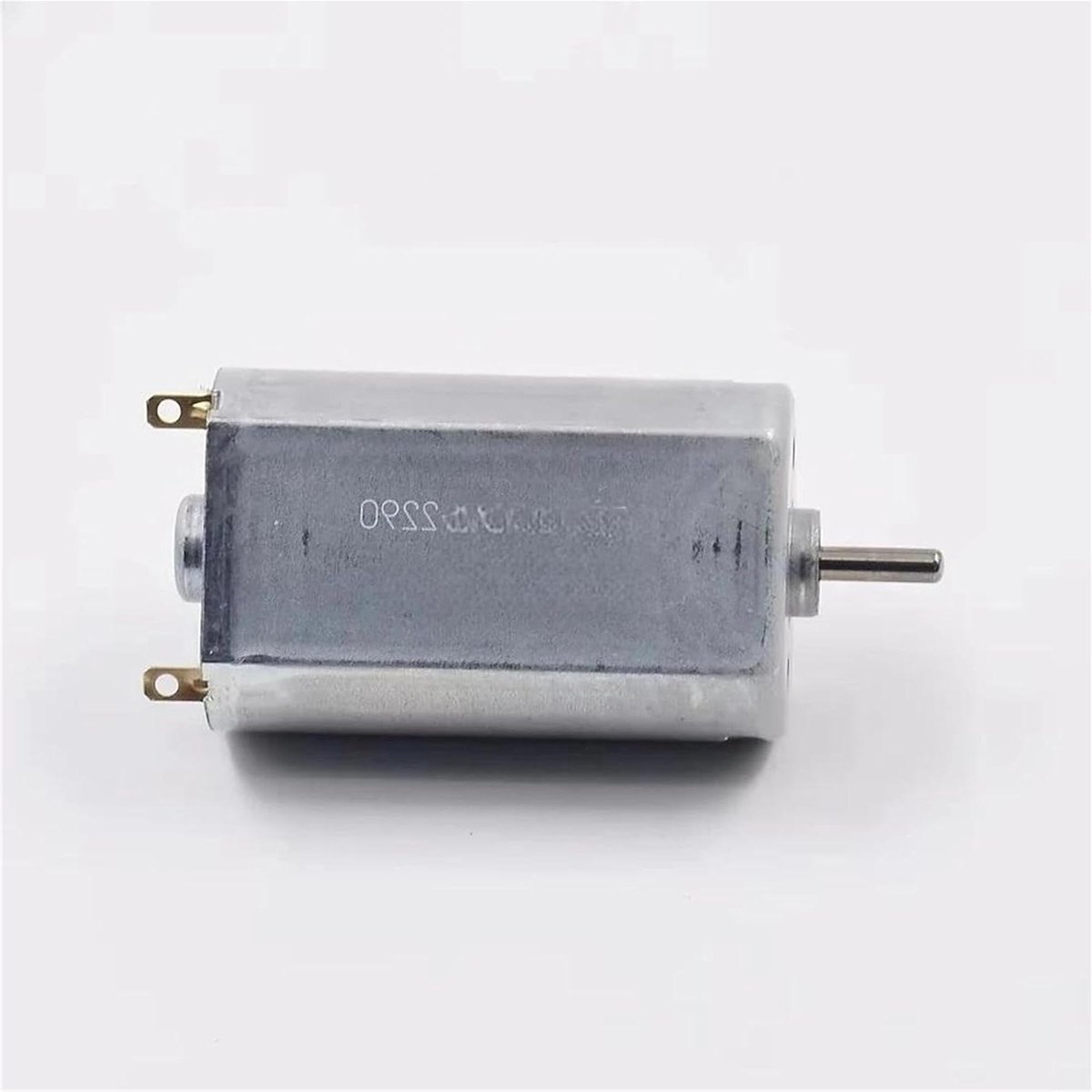Mini DC Motoren - Kleine elektromotoren - Modelbouw projecten - Variabele spanning - 5 stuks - Zilverkleurig