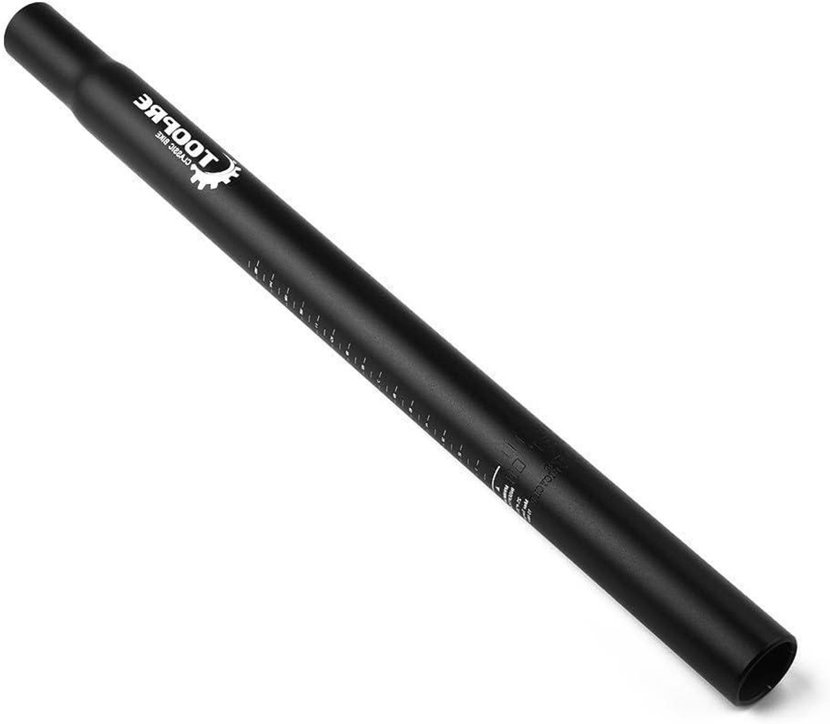 Fiets Zadelpen - Zadelbuis Stang - Fietsen Verbeteren - Lichtgewicht Aluminiumlegering - 27.2mm x 350mm - Zwart