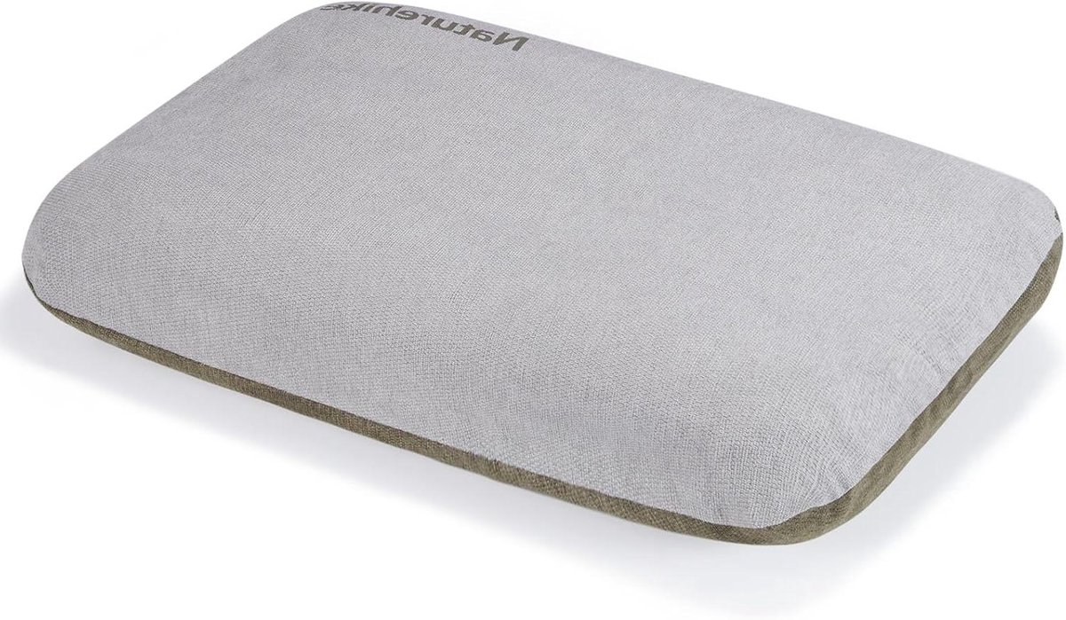 Camping Kussenhoes - Kussenbeschermer Outdoor - Comfortabel Slapen - Zacht Geruisloos Materiaal - 50 x 30 cm - Grijs