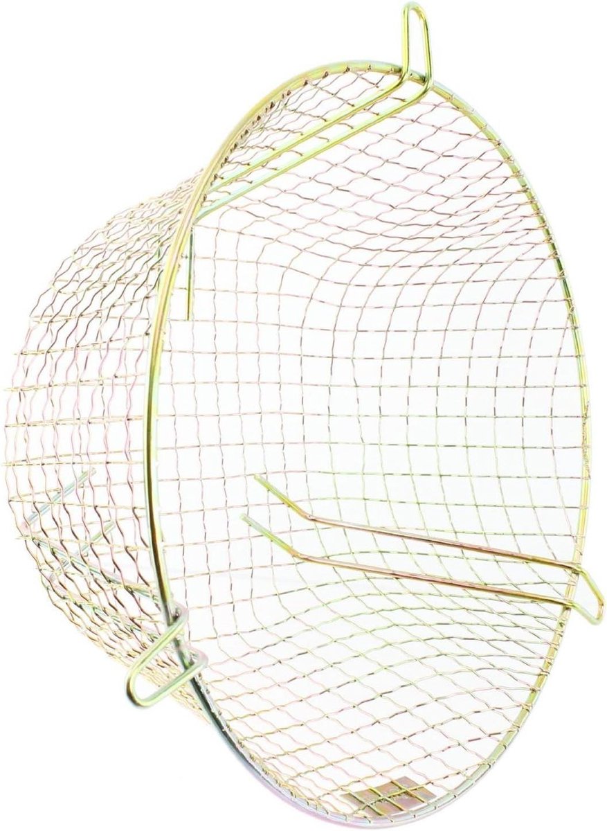 CCTV Camera Guard - Beveiligingslicht Kooi - Camera Beveiligen - Zink Gecoat - 255mm Achterdiameter - Zilver