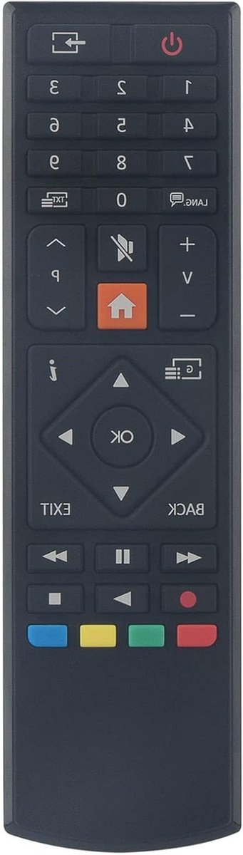 Afstandsbediening - Universele Controller - TV Bediening - Directe Werking - 10 Meter Bereik - Zwart