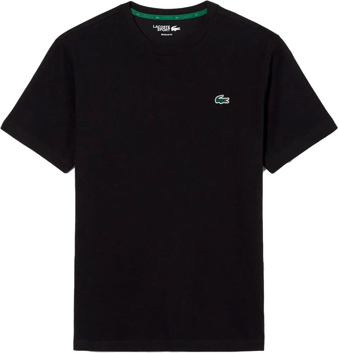 Lacoste Core Performance T-shirt Met Korte Mouwen Man Zwart