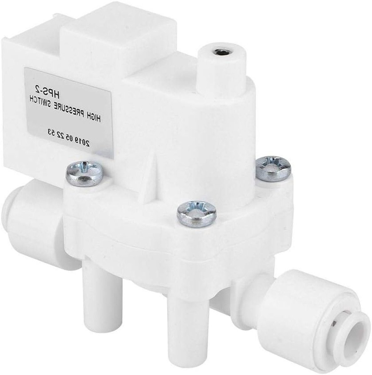 Hoge Druk Schakelaar voor Pomp, 1/4" DC 24V, Ideaal voor Omgekeerde Osmose Tanks en Waterfilters, 0.25MPa Actie