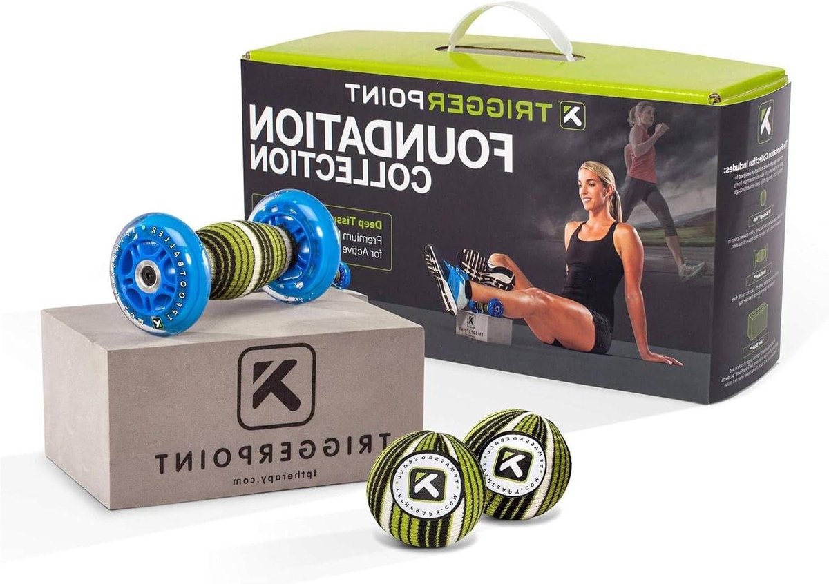 Massage Kit - Spierontspanning Apparaten - Gerichte Spierontspanning - Diepteweefsel Basis - 1.31 Gram - Groen