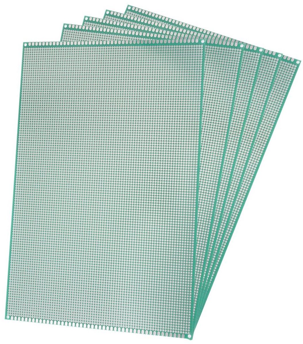 Universele Printplaat - Prototype Board - DIY Solderen - Enkelzijdig FR-4 - 20 x 30 cm - Groen