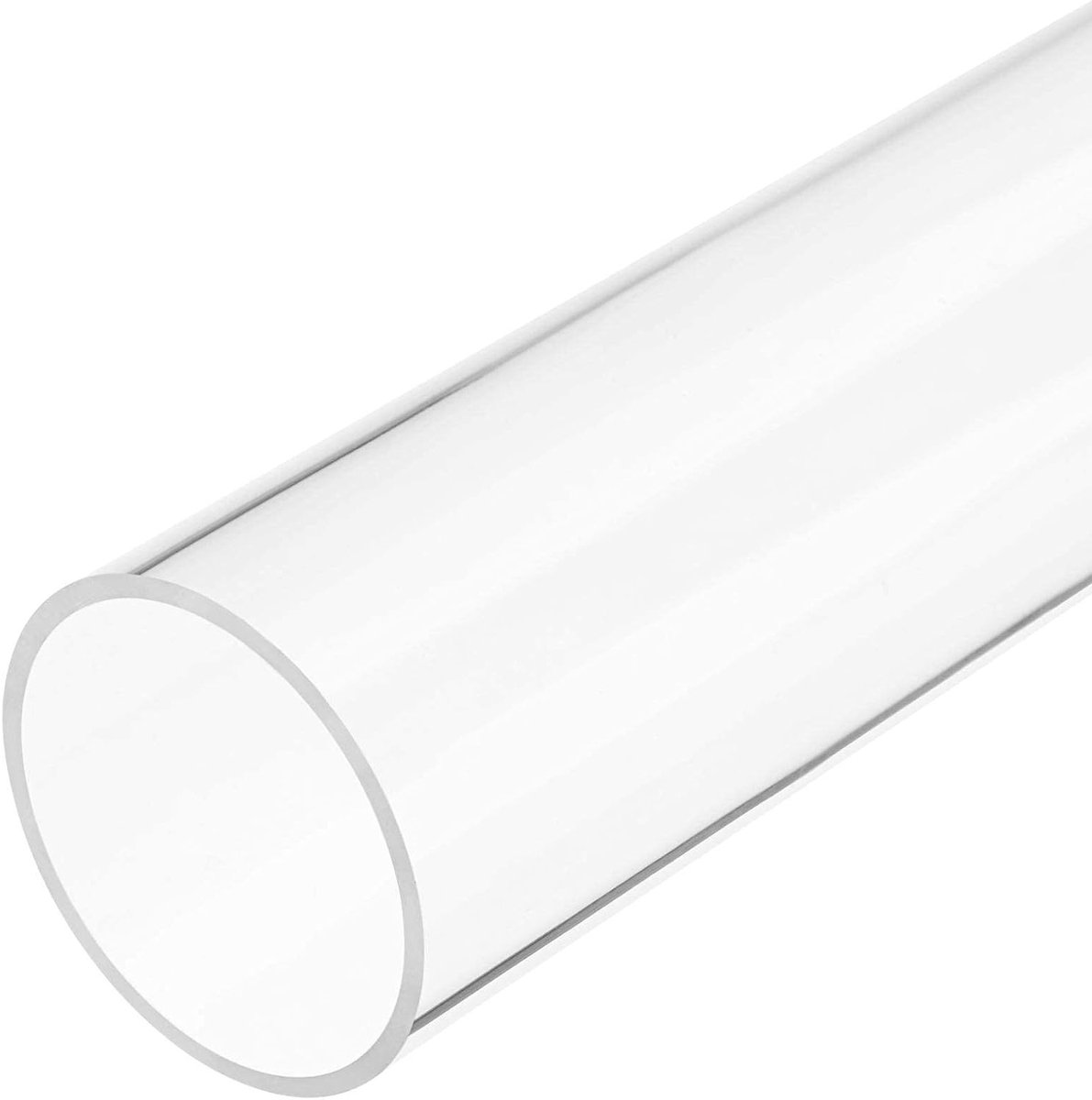 Duidelijke, stijve acrylbuis van 36mm ID en 40mm OD, 305mm lang voor aquarium, waterkoeling en verlichting