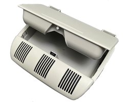Zonnebrilhouder Auto - Brilhouder Interieur - Veilig Opbergen Bril - Val- en Krasbestendig - Specifiek Model - Grijs
